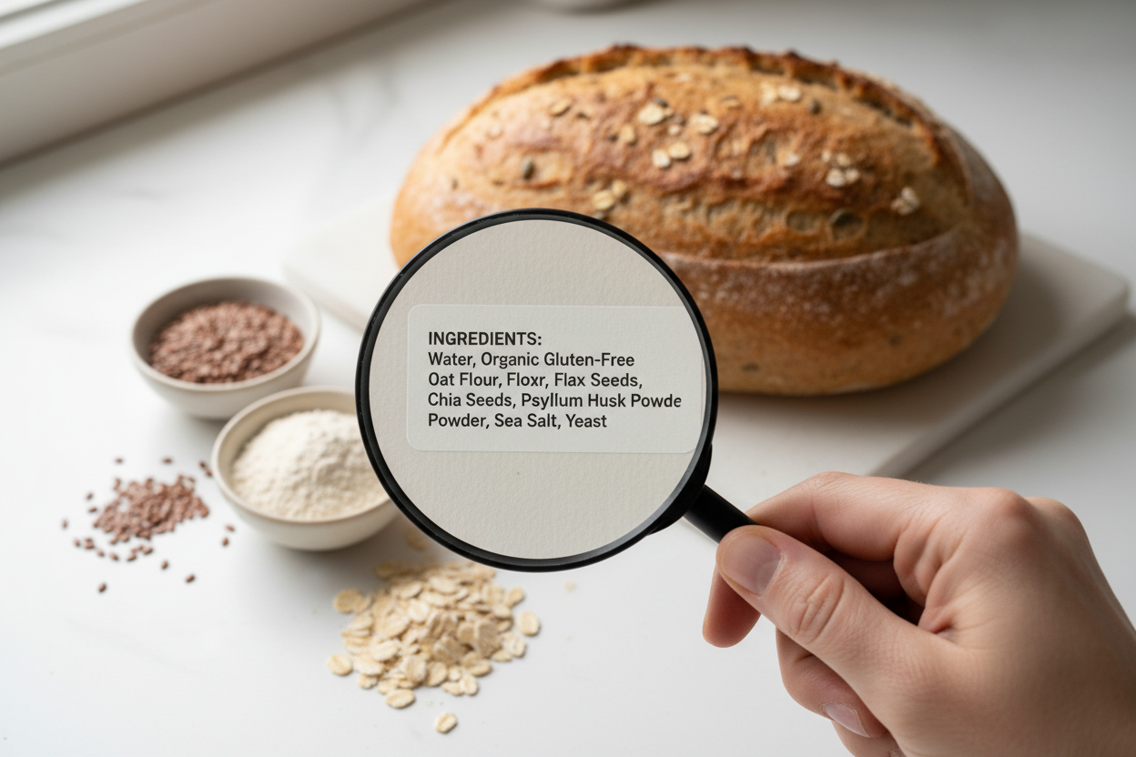 Glutenfreies Brot ohne Zusatzstoffe – warum weniger Zutaten mehr bedeuten