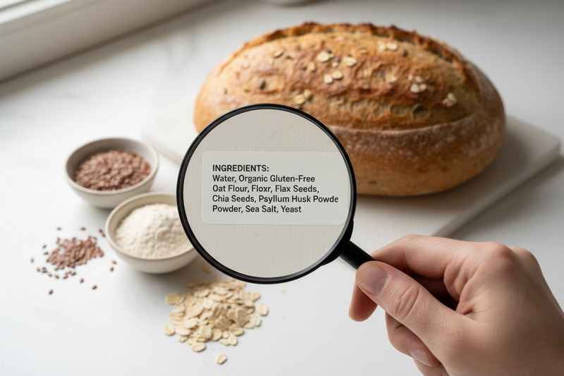 Glutenfreies Brot ohne Zusatzstoffe – warum weniger Zutaten mehr bedeuten