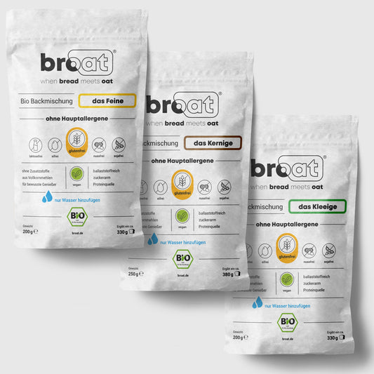 Bio Brotbackmischungen Set - All Pack