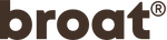broat® Logo in Braun – glutenfreie Bio-Backmischungen ohne Zusatzstoffe